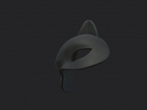 cat mask Modelo 3D
