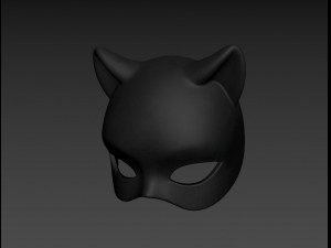 cat mask Modelo 3D