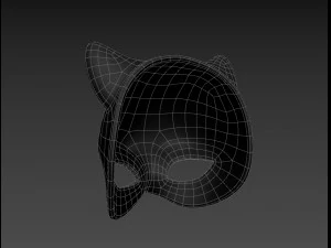 cat mask 3D Model