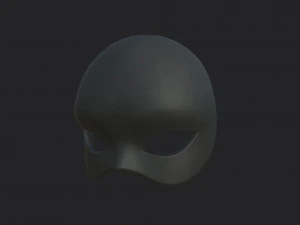 female mask 3D Model