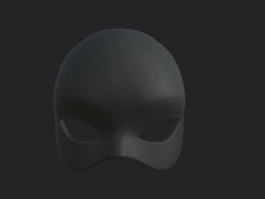 female mask 3D Model