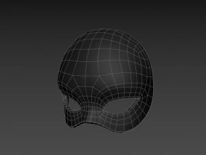 female mask 3D Model