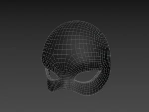 female mask 3D Model