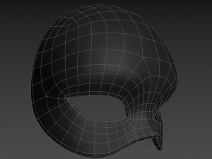 female mask Modello 3D