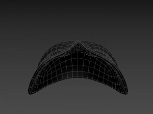 female mask 3D Model
