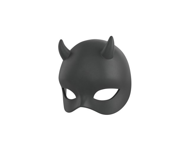 devil mask 3D Модель .c4d .max .obj .3ds .fbx .stl .blend 