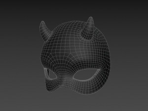 devil mask 3D Модель