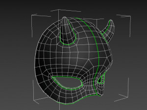 devil mask 3D Модель