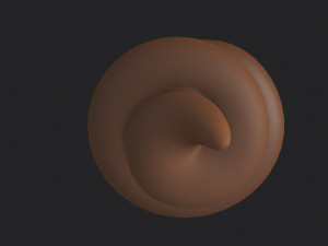 cartoon poo 3Dモデル