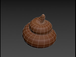 cartoon poo 3Dモデル