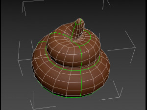 cartoon poo 3Dモデル