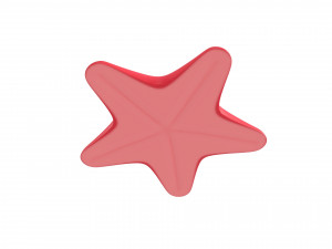 starfish 3Dモデル