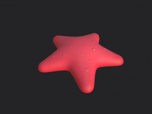 starfish 3Dモデル