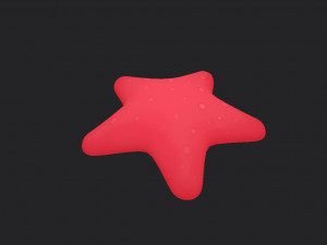 starfish 3Dモデル