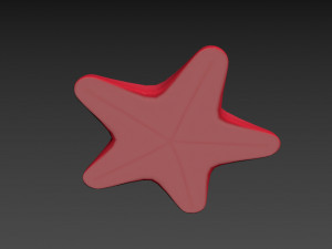 starfish 3Dモデル