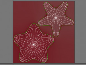 starfish 3Dモデル