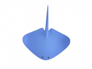 manta ray Modelo 3D