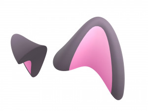 cat ears 3D Model