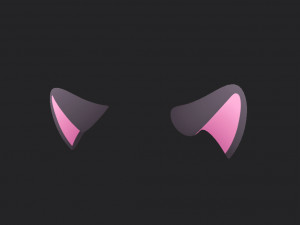 cat ears 3D Model