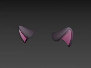 cat ears 3D Model