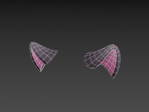 cat ears 3D Model