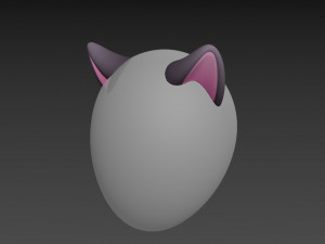 cat ears 3D Model