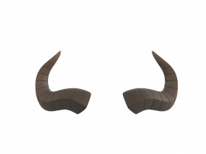 satan horn Modelo 3D