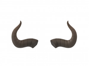 satan horn Modelo 3D