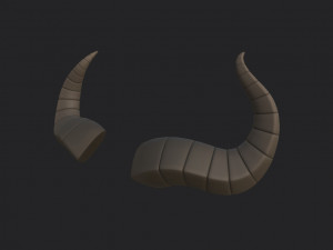 satan horn Modelo 3D