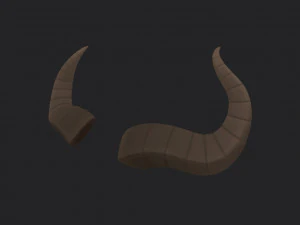 satan horn 3D Model