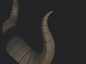satan horn Modelo 3D
