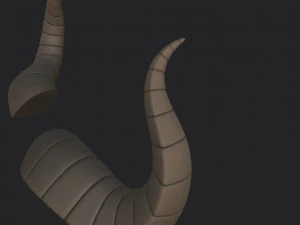 satan horn 3D Model
