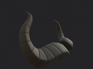 satan horn Modelo 3D