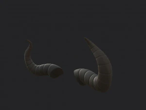 satan horn 3D Model