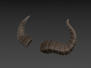 satan horn Modelo 3D