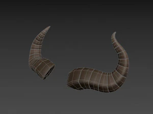satan horn 3D Model
