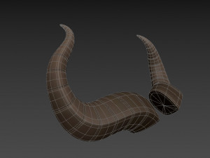 satan horn Modelo 3D