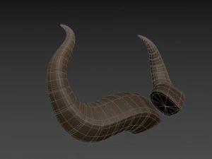 satan horn 3D Model