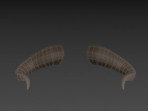 satan horn Modelo 3D