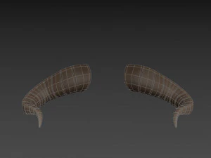 satan horn 3D Model
