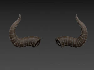 satan horn 3D Model