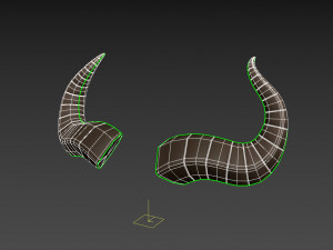 satan horn Modelo 3D