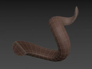 kudu horn 3D Model