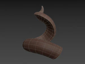 kudu horn 3D Model