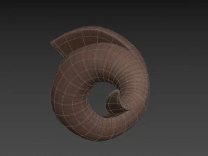 kudu horn 3D Model