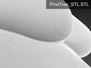 cartoon pine tree 3D Model