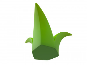 cartoon grass Modello 3D