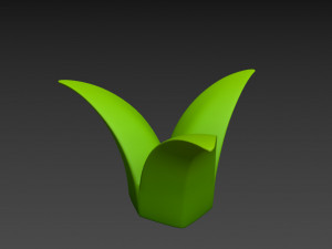cartoon grass Modello 3D