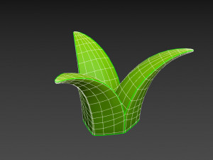cartoon grass Modello 3D