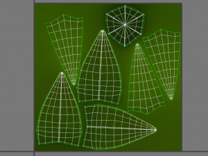 cartoon grass Modello 3D